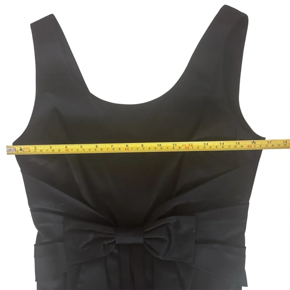 Kate Spade “Jillian” black sleeveless dress